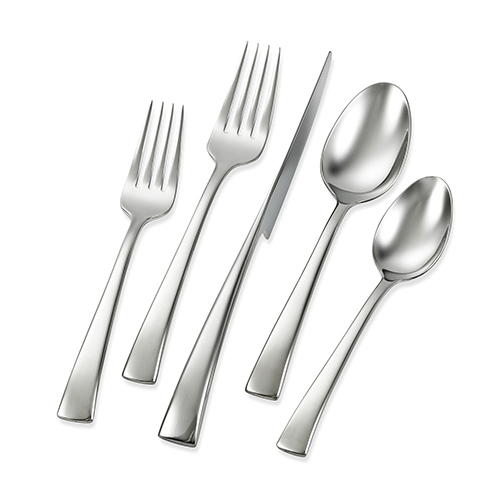 Angelico 45pc 18/10 Stainless Steel Flatware Set