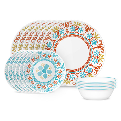 Global Collection Terracotta Dreams 18pc Dinnerware Set