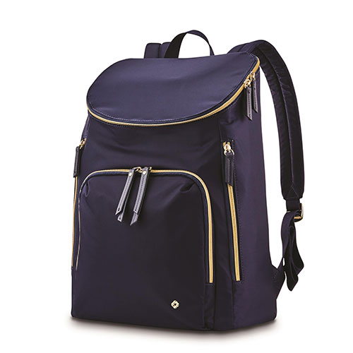 Mobile Solution Deluxe Backpack, Navy Blue