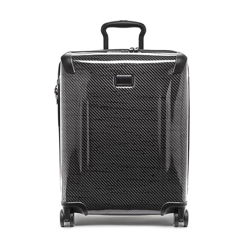 Tegra-Lite Continental Expandable 4 Wheeled Carry-On, Black Graphite
