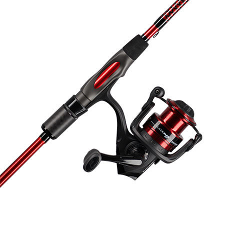 Carbon Spinning Combo, 20 Reel Size, 2pc 6ft 6in Rod