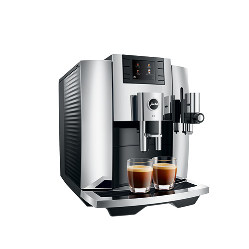 E8 Fully Automatic Espresso Machine, Chrome