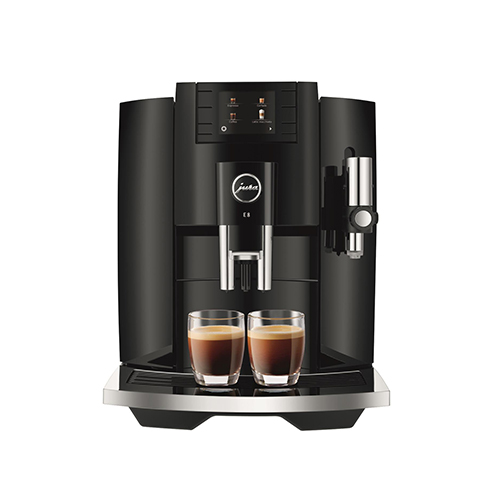 E8 Automatic Coffee Machine, Black