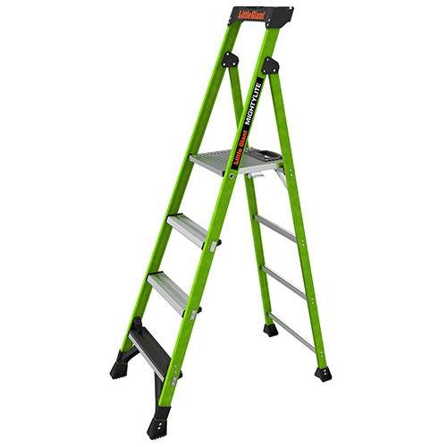 MightyLite 2.0 6ft Type 1AA Fiberglass Ladder w/ Ground Cue