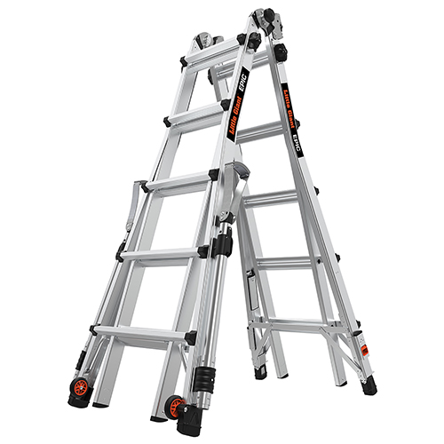 Epic Model 22 Aluminum Articulated Extendable Type IA Ladder w/ Epic Bundle