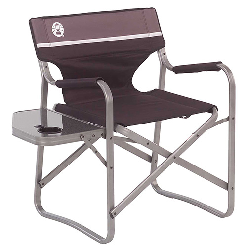 Aluminum Deck Chair w/ Side Table