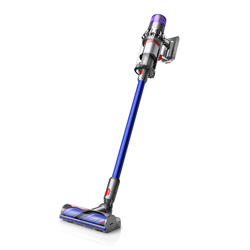 V11 Cordless Stick Vacuum, Nickel/Blue
