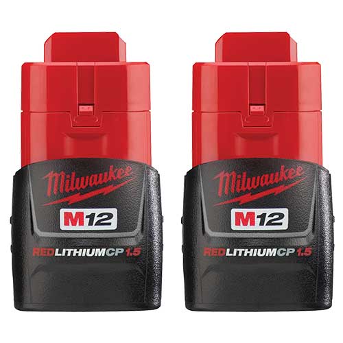 M12 REDLITHIUM Battery, 2-Pack