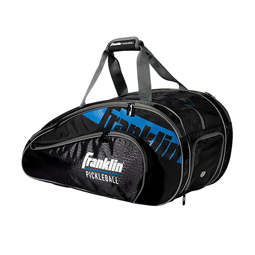Pro Series Pickleball Paddle Bag, Black/Blue