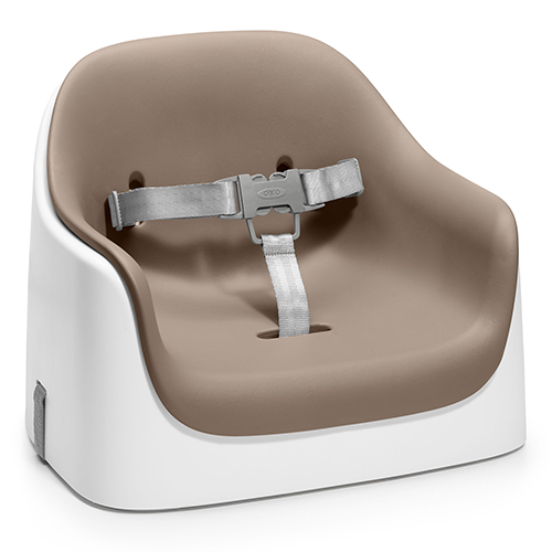 Tot Nest Booster Seat w/ Removable Cushion, Taupe