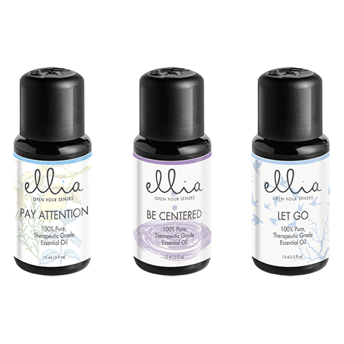 Essential Oil 3-Pack: Pay Attention, Be Centered and Let Go