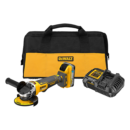 20V MAX XR 4.5" Small Angle Grinder Kit w/ 5.0Ah POWERSTACK Battery