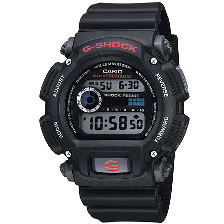 G-Shock Illuminator Watch, Red