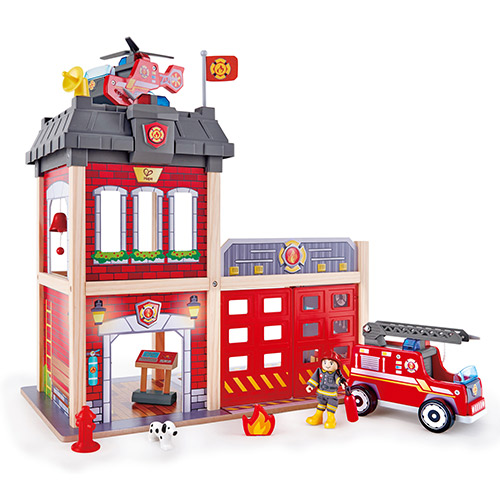 City Fire Station Play Set, Ages 3+ Years