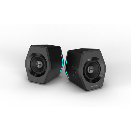 G2000 2.0 RGB Bluetooth Gaming Speakers - Set of 2, Black