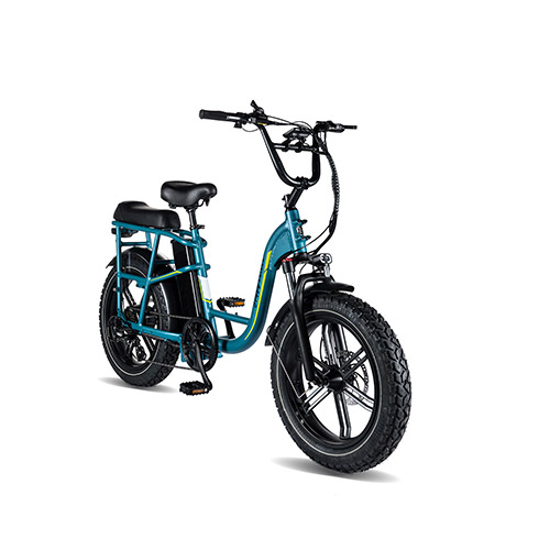 Happy Voyager Electric Bike, Blue