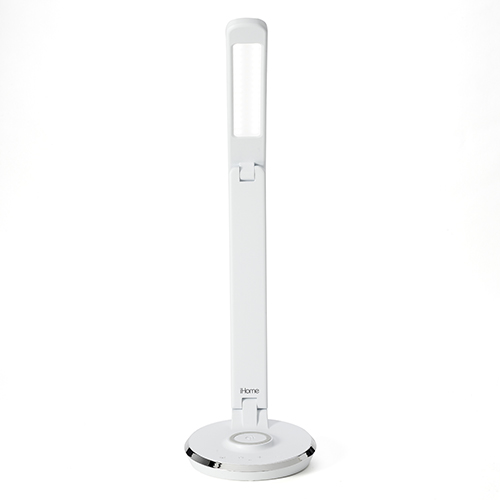 PowerLight Pro Foldable LED Lamp w/ Wireless & USB Charging, White