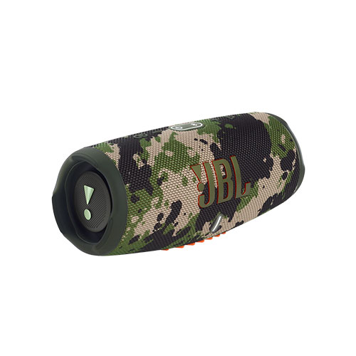 Charge 5 Portable Waterproof Bluetooth Speaker, Squad Camo
