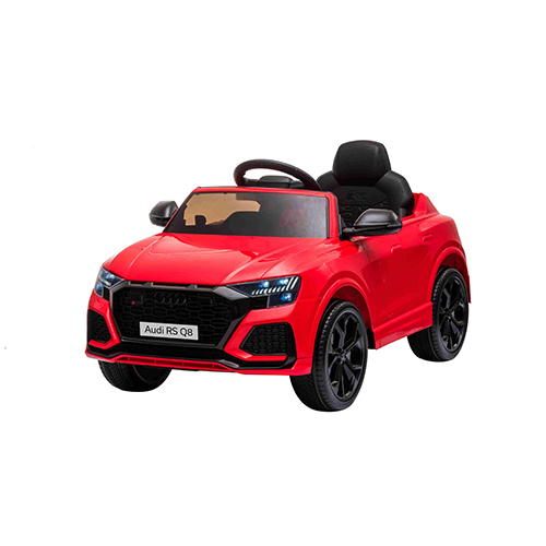 12V Audi RS Q8 Ride-On Toy Car, Red