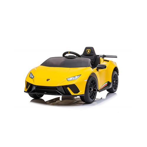 12V Lamborghini Huracn Ride-On Toy Car, Yellow
