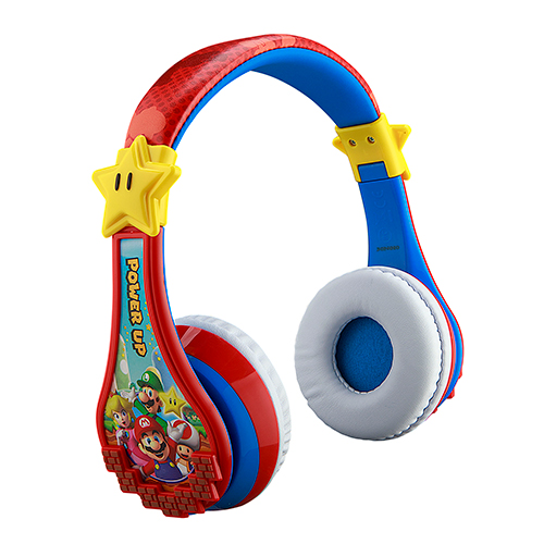 Super Mario Bluetooth Youth Headphones