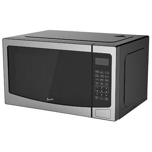 1.1 Cubic Foot 1000W Microwave Oven, Stainless