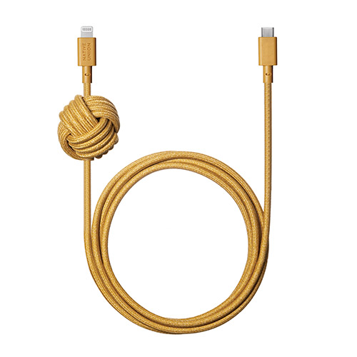 10ft Night Cable - USB-C to Lightning, Kraft