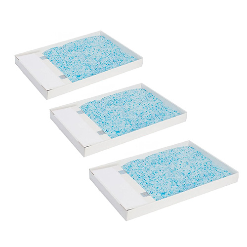 ScoopFree Disposable Crystal Litter Tray - 3-Pack, Blue