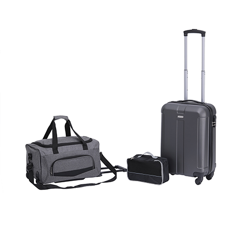 3pc Travel Set - Hardside Carry-On, Wheeled Duffel, Packing Cube