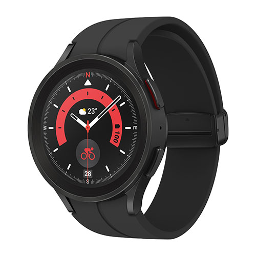 Galaxy Watch5 Pro 45mm Bluetooth Smartwatch, Black Titanium