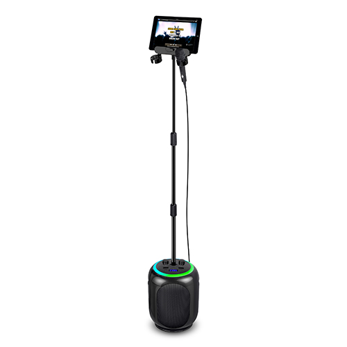 Sing Cast Max Standalone Karaoke System w/ Stand, Black