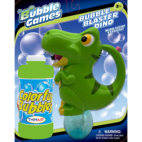 Dinosaur Bubble Blaster, Ages 3+ Years