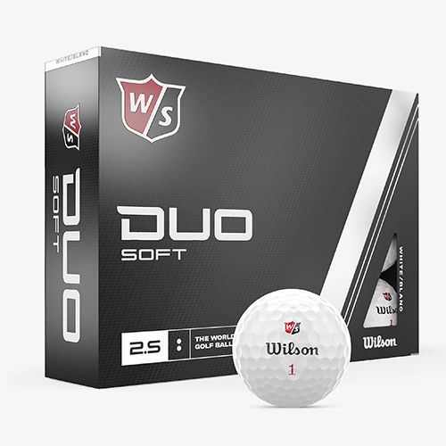 Duo Soft White Golf Balls - 12 Balls