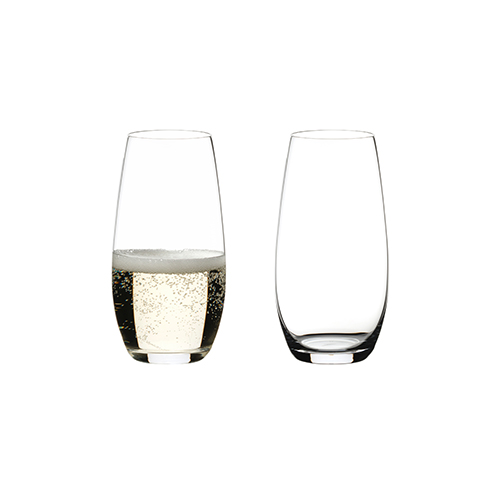 2pc O Wine Tumbler Champagne Glasses