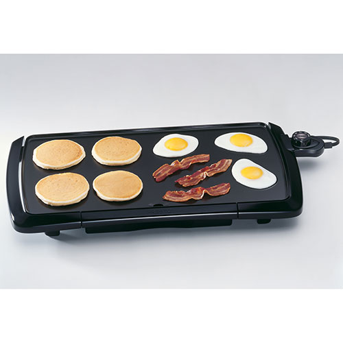 Cool-Touch Electric Griddle w/ Warmer Plus