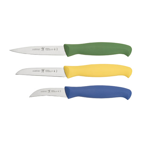 3pc Multi-Color Paring Knife Set
