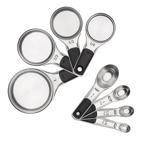 Good Grips Stainless Steel Measuring Cup & Spoon Set