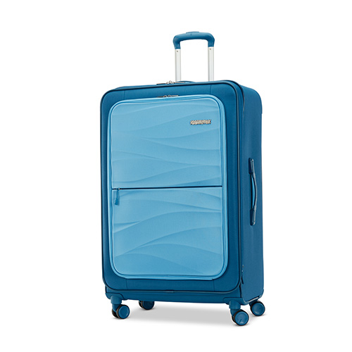 Cascade 28" Softside Spinner, Pacific Blue