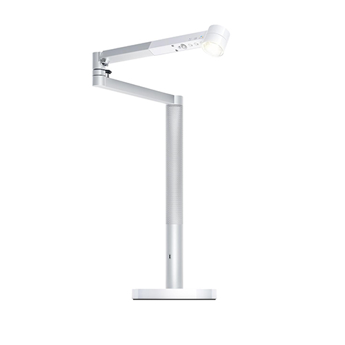 Solarcycle Morph Desk Light, White/Silver