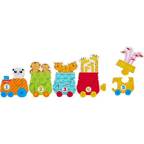 Number Train Puzzle, Ages 2+ Years