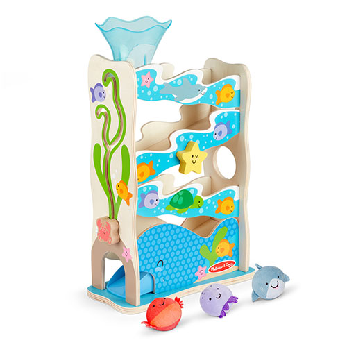 Rollables Wooden Ocean Slide, Ages 1+ Years