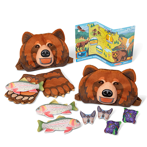 Yellowstone National Park Grizzly Bear Games, Ages 3+ Years