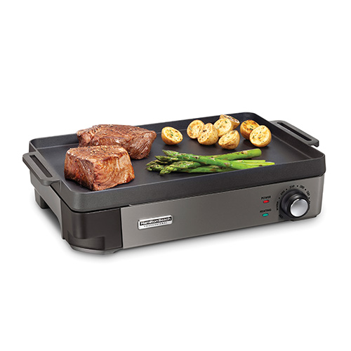 Cast Iron Electric Grill w/ Removable Cooktop