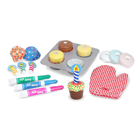 Bake and Decorate Cupcake Set, Ages 3+Years