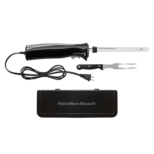 Electric Carving Knife w/ Case & Fork