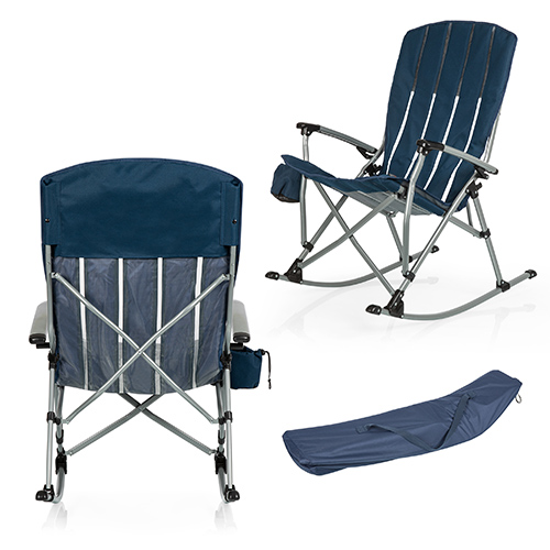 Outdoor Rocking Chair, Navy