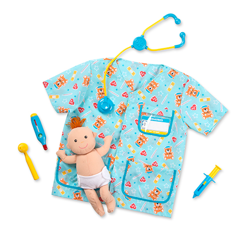 Pediatric Nurse Role Play Set, Ages 3-6 Years