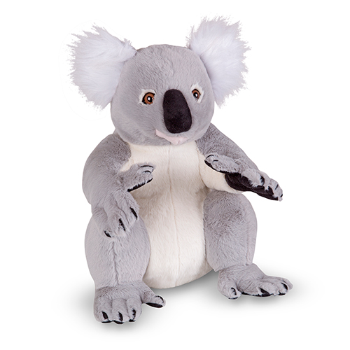 Lifelike Plush Koala, Ages 3+ Years