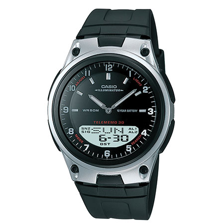 Unisex Sports Analog/Digital Watch, Black Dial