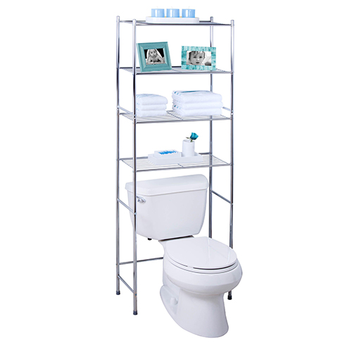 4-Tier Over-the-Toilet Bathroom Shelf